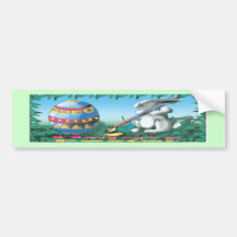 Easter Bunny Bumper Stickers