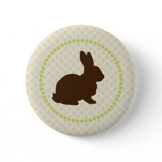 Easter Bunny Button button