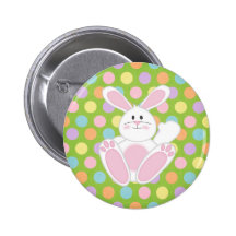 Easter Bunny Button