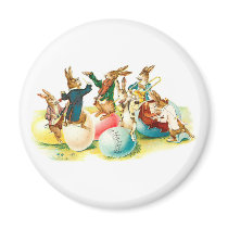 Easter Bunny Concert Magnet