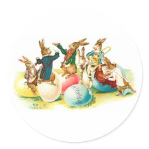 Easter Bunny Concert Sticker