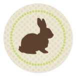 Easter Bunny Cupcake Topper/Sticker