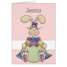 Easter Bunny Custom Card