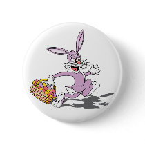 Easter Bunny Deliveries buttons by alternateworlds Easter Bunny Deliveries buttons