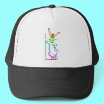 Easter Bunny (Designs 1 - 3) hats by Artists4God Easter Bunny (Designs 1 - 3) hats