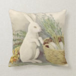 Easter Bunny Egg Basket Daffodil Jonquil Pillows