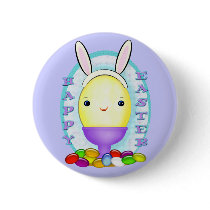 Easter Bunny Egg buttons