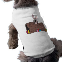 Easter Bunny Egg Hiding Pet Tee