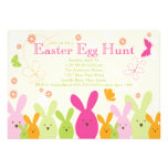 Easter Bunny Egg Hunt Easter Party Invitation