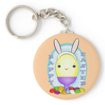 Easter Bunny Egg keychains