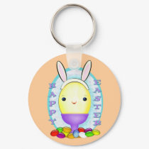 Easter Bunny Egg keychains