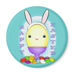 Easter Bunny Egg Magnets