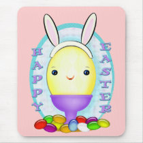 Easter Bunny Egg mousepads