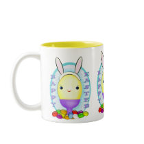 Easter Bunny Egg mugs