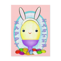 Easter Bunny Egg postcards
