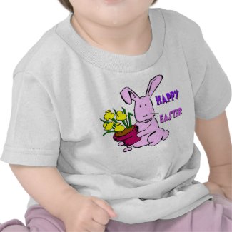 Easter Bunny Flowers shirt