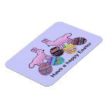 Easter Bunny Fun Premium Magnet