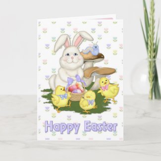 Easter Bunny Greeting card