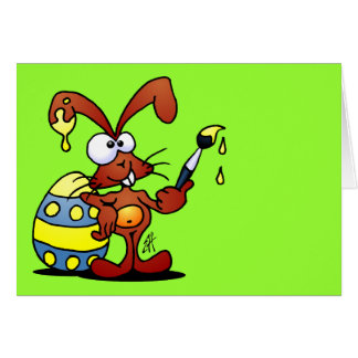 Easter Bunny Greeting Card