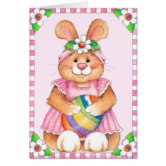 Easter Bunny - Greeting Card