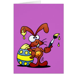 Easter Bunny Greeting Card