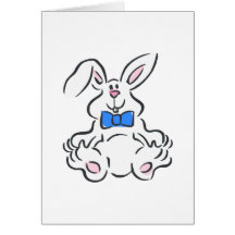 Easter Bunny Greeting Cards