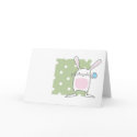 Easter bunny Greetings cards by sweetlittlebling Easter bunny Greetings cards