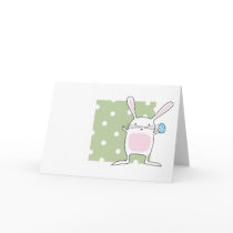Easter bunny Greetings cards by sweetlittlebling Easter bunny Greetings cards