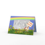 Easter Bunny Greets (photo frame) cards