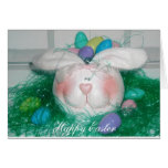 Easter bunny, Happy Easter Greeting Card