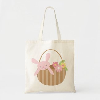 Easter Bunny in a Basket bag