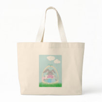 easter bunny in basket bags
