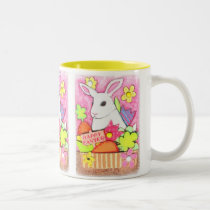 Easter Bunny in Basket Mug