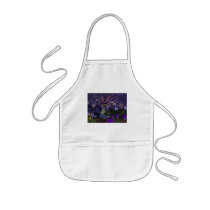 Easter Bunny in Park Kid's Apron