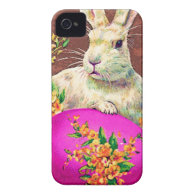 EASTER BUNNY.jpg iPhone 4 Case