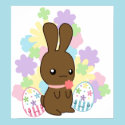 Easter Bunny Lrg Poster posters