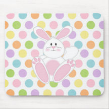Easter Bunny Mouse Pads