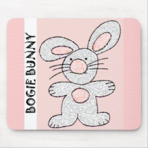 Easter Bunny mousepads by BitsOfWhimsy Easter Bunny mousepads