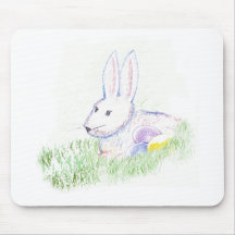 Easter Bunny Mousepad