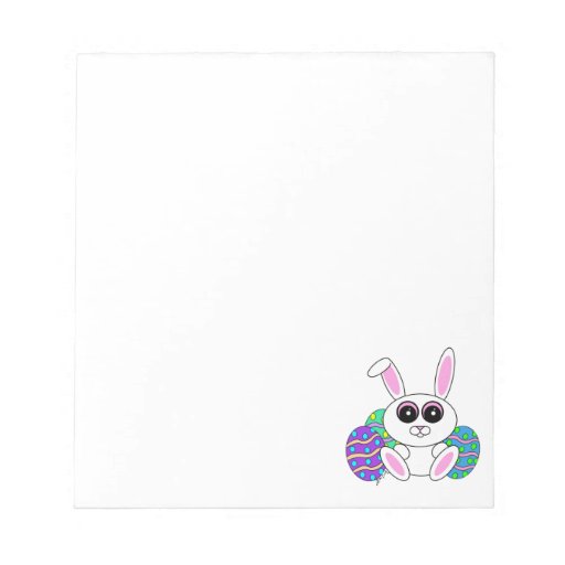Easter Bunny Notepads Zazzle