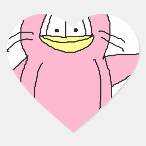 Easter Bunny Penguin Heart Stickers