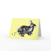 Easter Bunny Poo cards