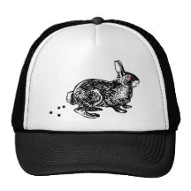 Easter Bunny Poo Mesh Hats
