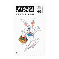 easter bunny stamp