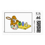 Easter Bunny Postage Stamp