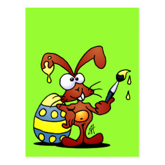 Easter Bunny Postcard