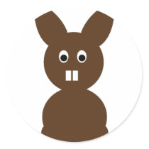 easter bunny rabbit stickers