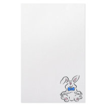 Easter Bunny Customized Stationery
