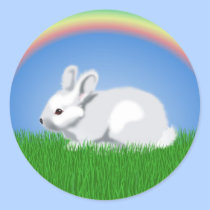 Easter Bunny stickers