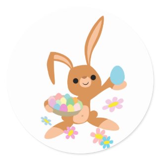 Easter Bunny sticker sticker